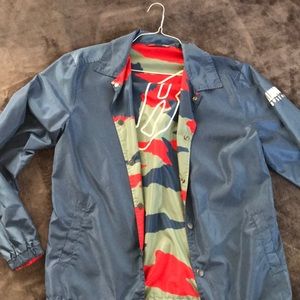 2 sided billionaire boys club wind breaker